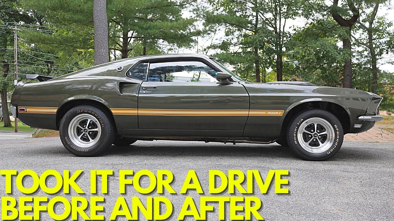 1969 Mustang Mach 1 Lowering Springs | Drops More After Driving?