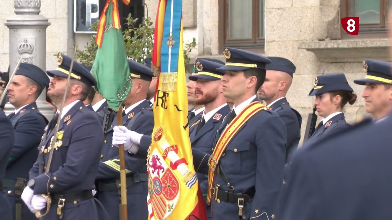 Jura de bandera en El Espinar. 30 de abril de 2024