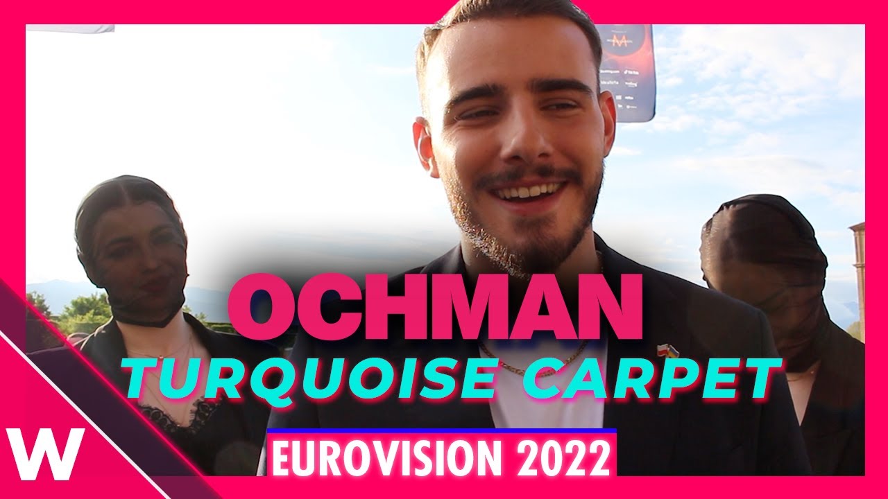Ochman (Poland) @ Eurovision 2022 Turquoise Carpet Opening Ceremony | Interview