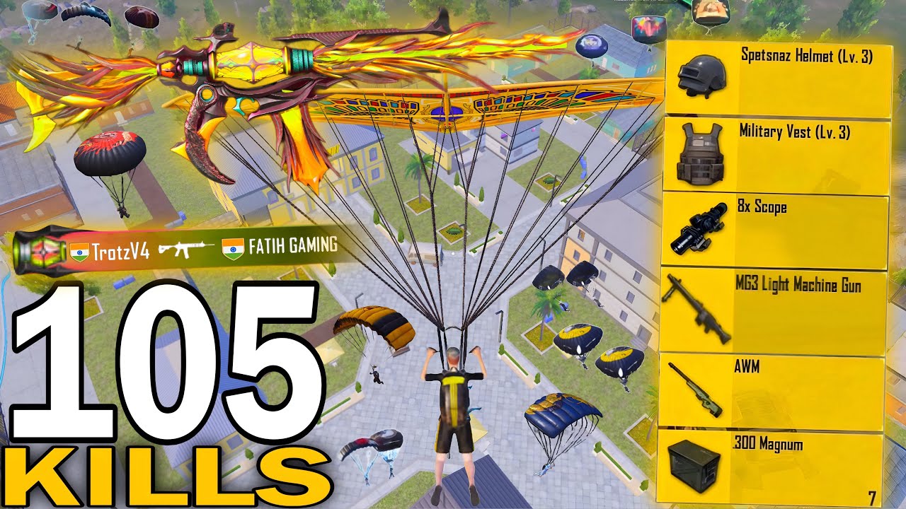 105 KILLS!😍 NEW BEST LOOT GAMEPLAY with BEST OUTFIT 🔥SAMSUNG,A7,A8,J4,J5,J6,J7,J2,J3,XS,A3,A4,A5