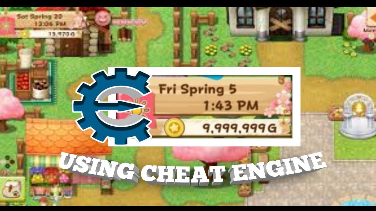 how to cheat harvest moon light of hope in pc - cheat engine its very easy to use!! | 100% working!!