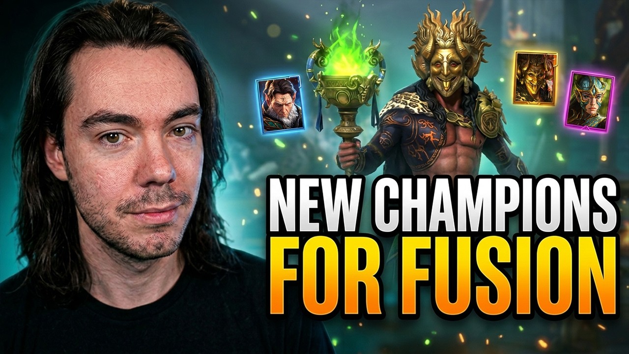 The THREE NEW CHAMPIONS for the FUSION!! | RAID: Shadow Legends