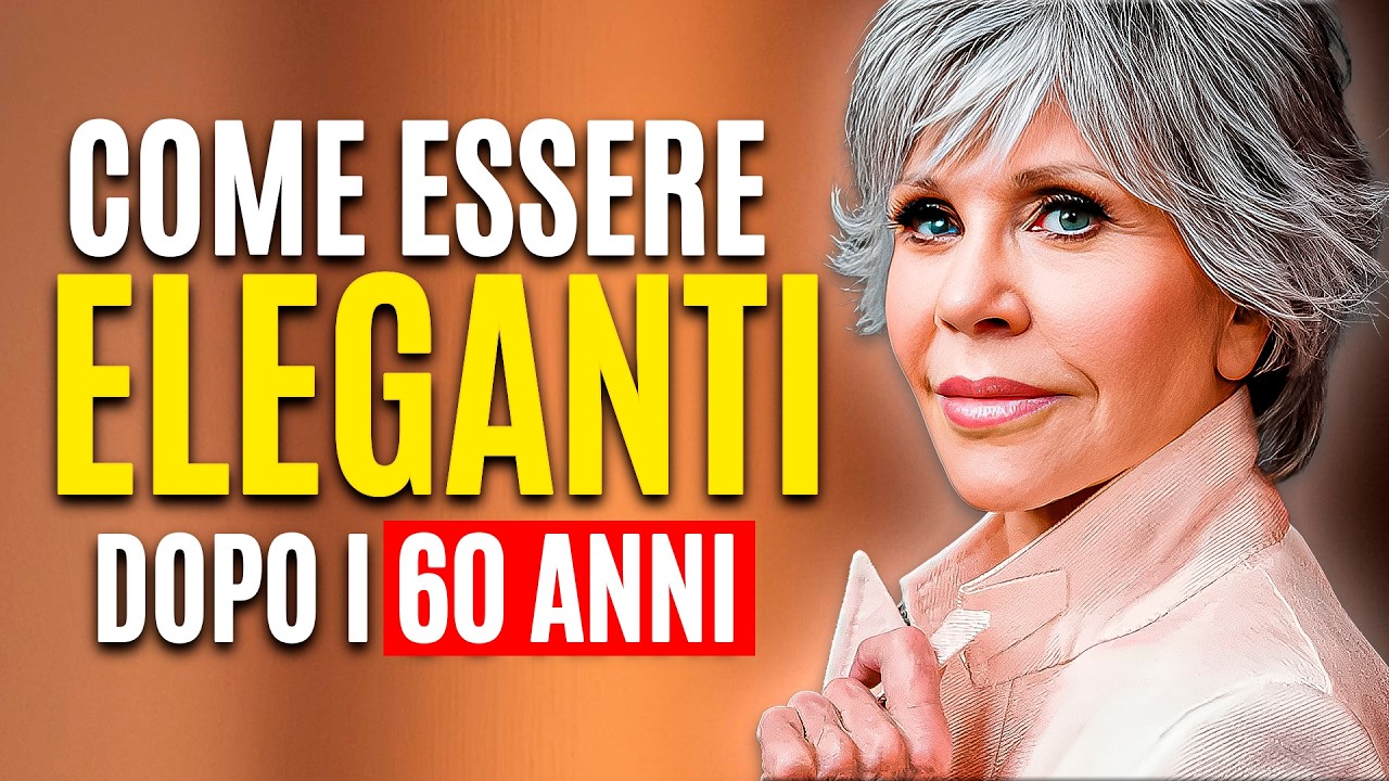 Astuces pour paraître SOPHISTIQUÉE et ÉLÉGANTE après 60
