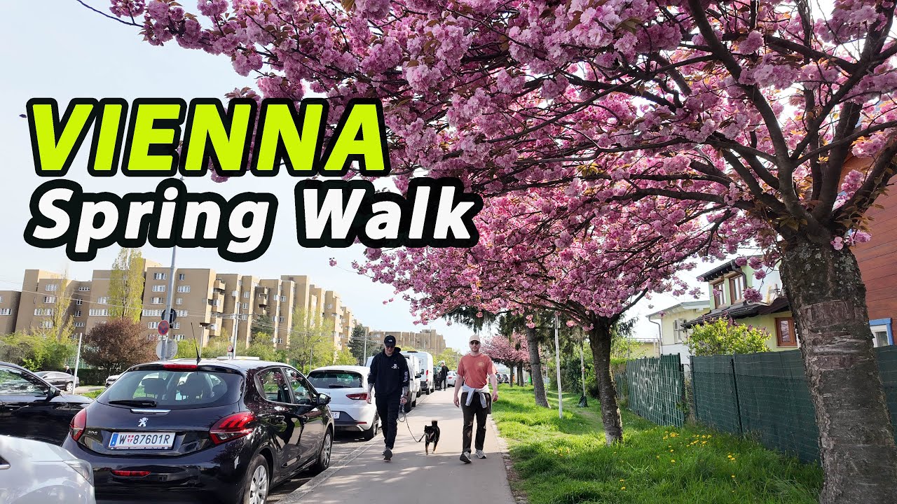 Vienna Spring Walk Like a Local : Exploring 10th District, April 2025 | 4K