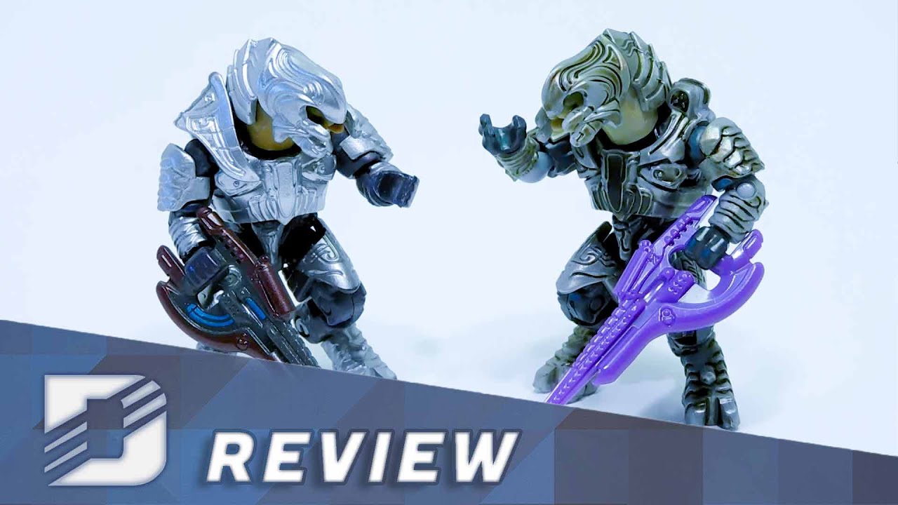 Mega Construx Halo Comparison: Vs Pack Thel 'Vadam V Arbiter's Quest Thel 'Vadam