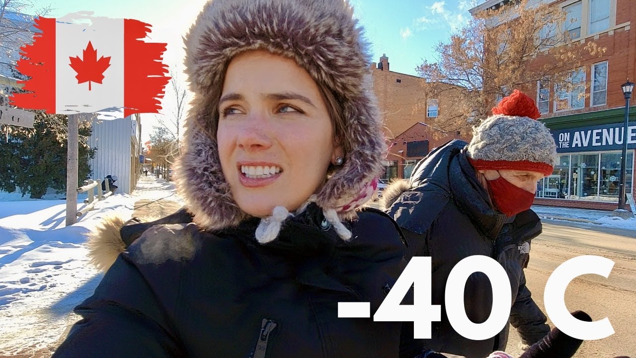 Принс-Альберт: Самый Северный Город Саскачевана в -40°C