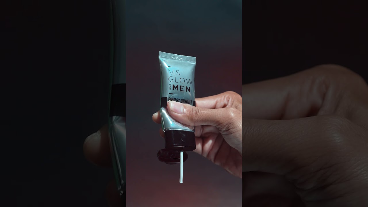 Bright Cream Texture - Ms Glow For Men #shorts #skincare #skincareroutine #skincareindonesia