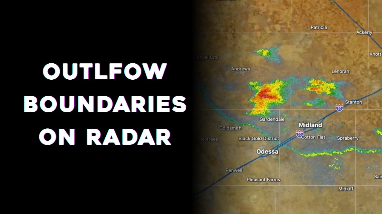 Определение границ оттока с помощью радара