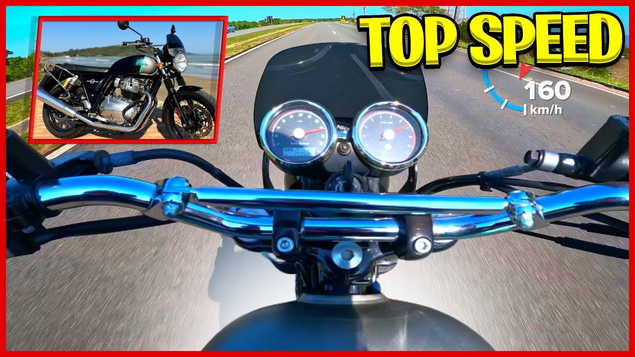 MEU TOP SPEED ROYAL ENFIELD INTERCEPTOR 650 2023/A MOTO MAIS FORTE ATUALMENTE DA MARCA.