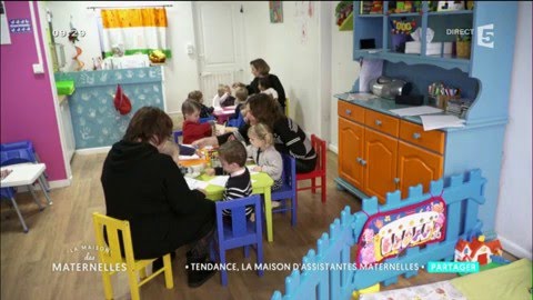 Les maisons des assistantes maternelles - La Maison des Maternelles - France 5