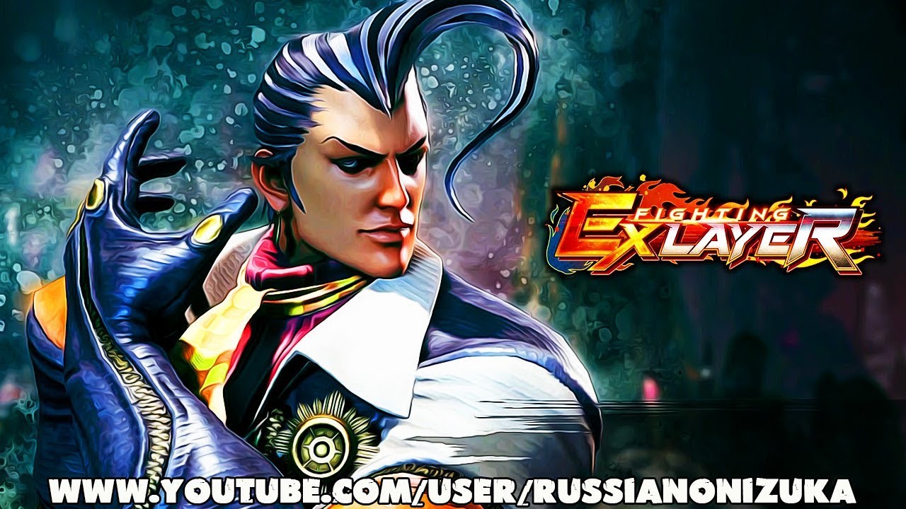 НОВЫЙ БОЕЦ - V.ROSSO - проходим аркаду и смотрим концовку - Fighting EX Layer
