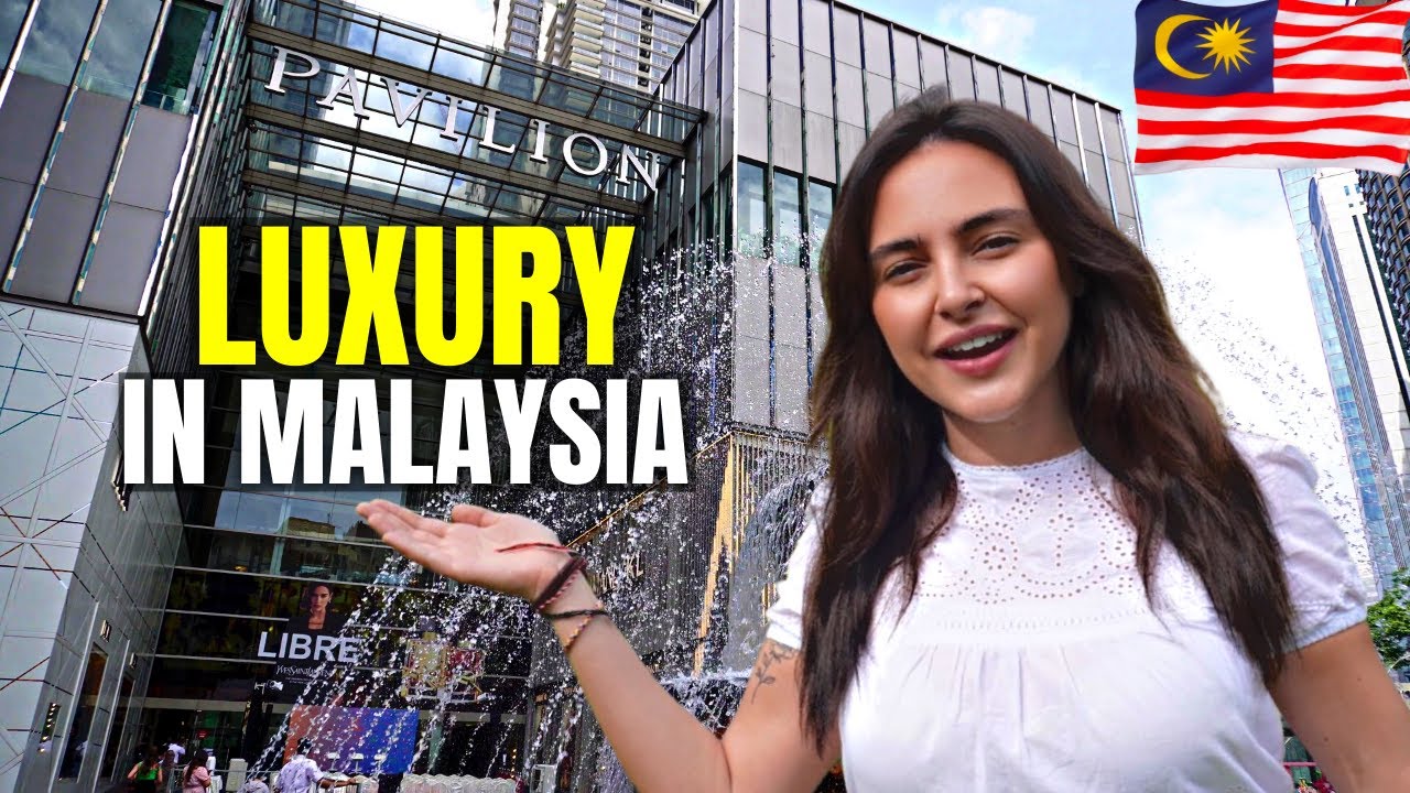 SHOCKED! LUXURY SHOPPING MALL IN MALAYSIA 🇲🇾 (PAVILLION MALL)