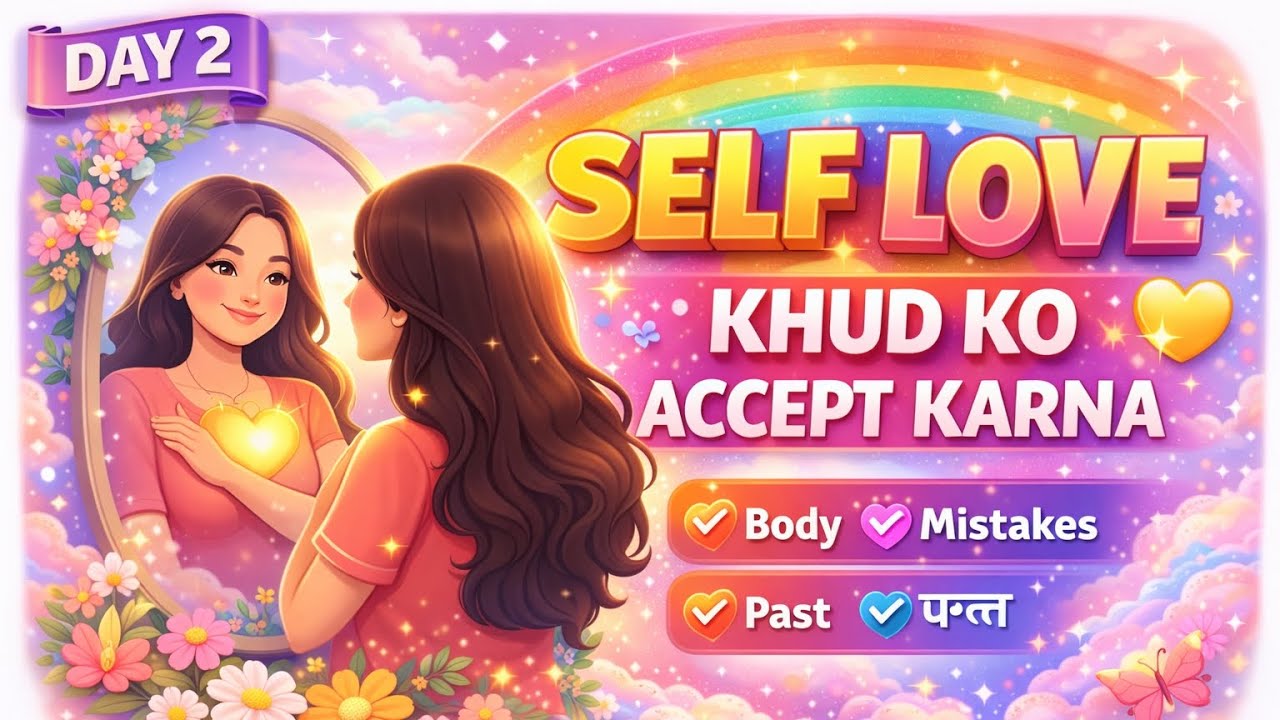 SELF LOVE DAY 2 # KHUD KO ACCEPT KARNA JARURI HAI YOUTUBE # VIDEO 