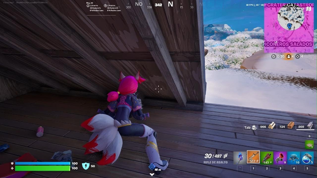 Fortnite OG Temporada 7 partida pérdida y Win jsajjs
