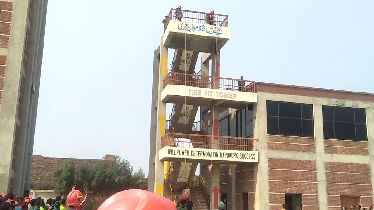 Fire Fit Challenge | Rescue 1122 Academy Lahore, Pakistan | 7th National Rescue Challenge