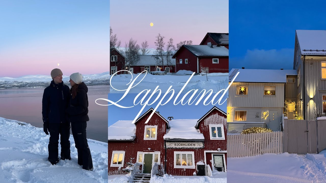 Polarnacht in Lappland - winter 2025