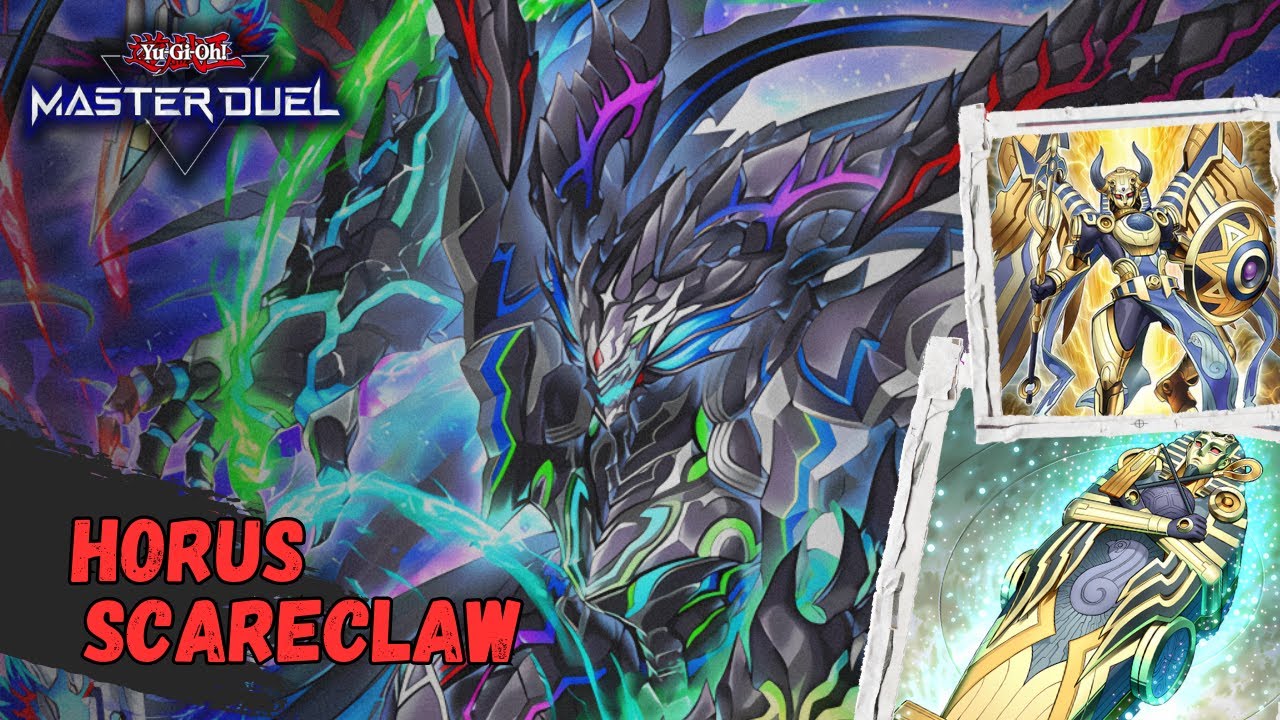 [YUGIOH MASTER DUEL] SCARECLAW WITH HORUS AS ENGINE GAMEPLAY BY SIBEY