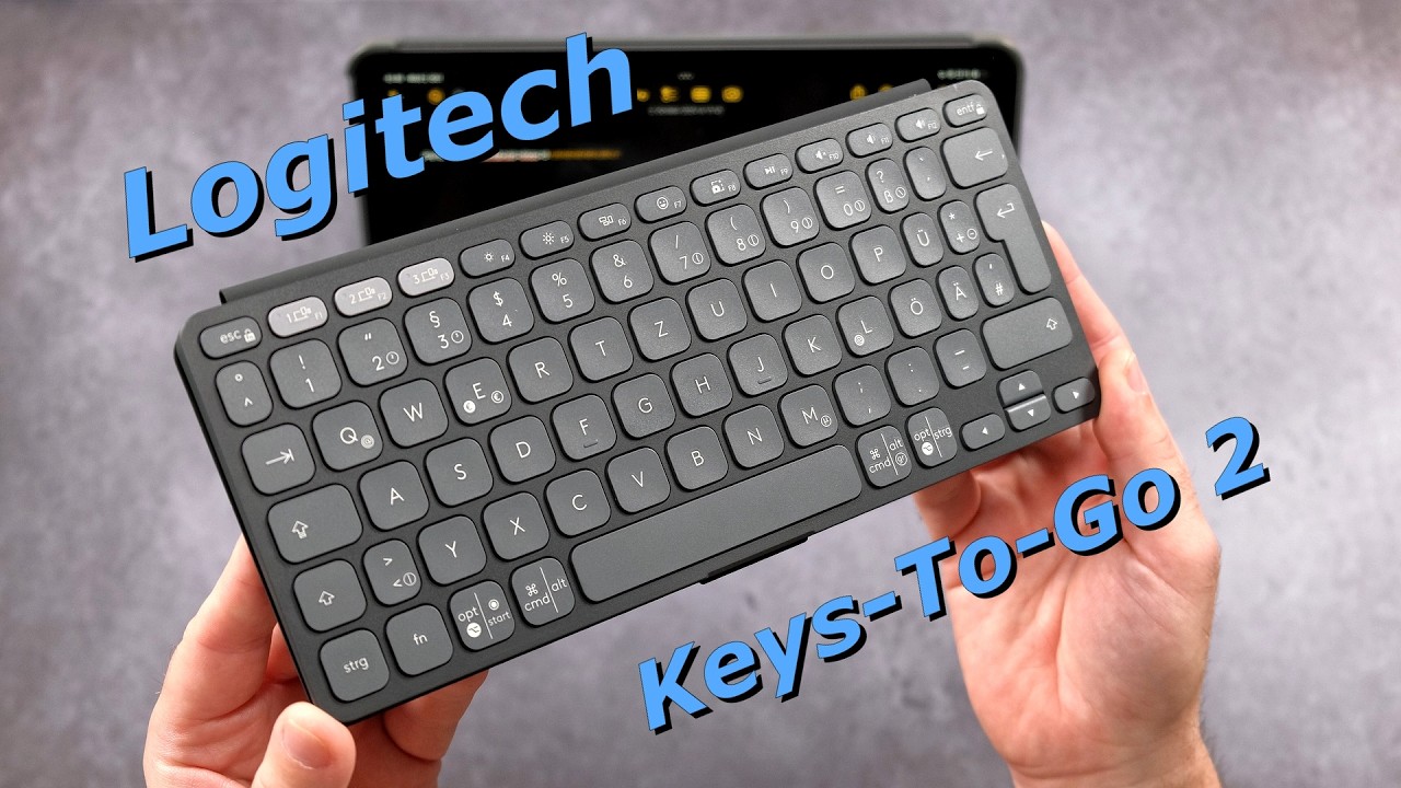 leicht, kompakt & portabel - Logitech Keys To Go 2