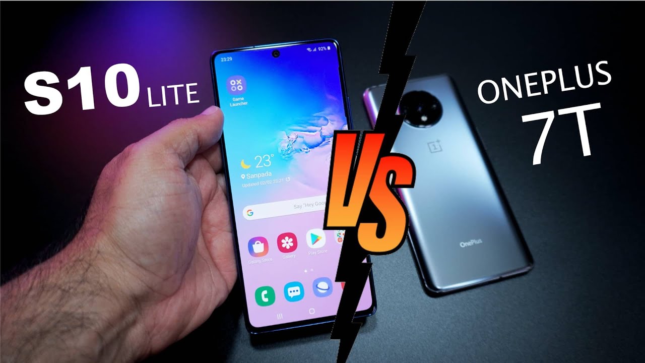 Samsung Galaxy S10 Lite vs OnePlus 7T - Which one Wins? Surprising Results!