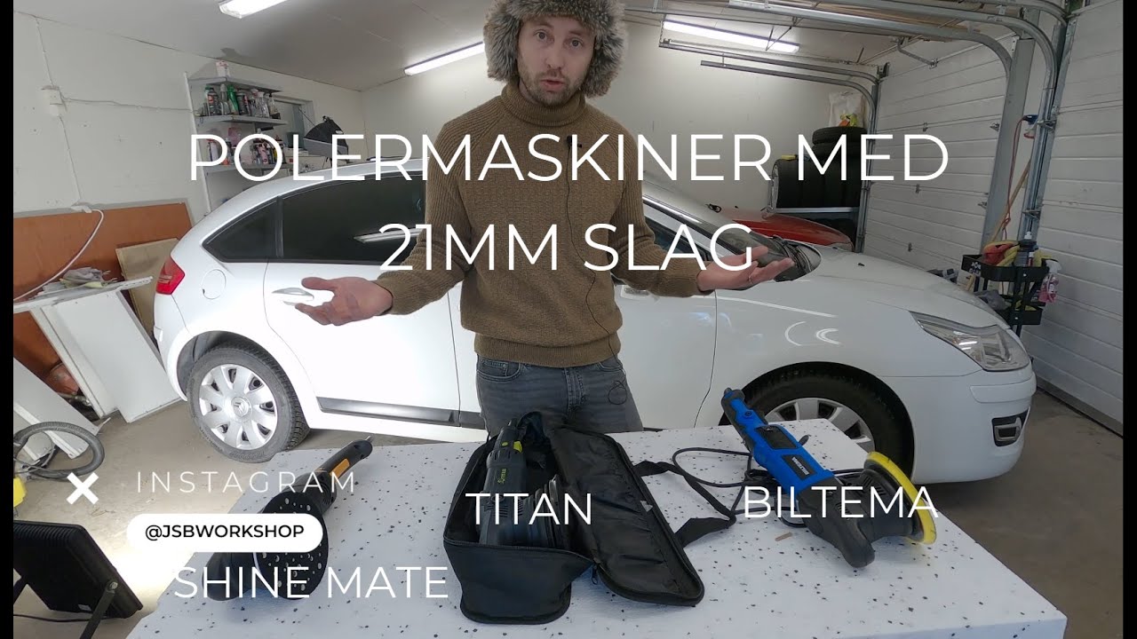 Maskinen från Biltema är helt kass |   Biltema vs Titan vs Shine Mate |Polermaskiner med 21mm slag