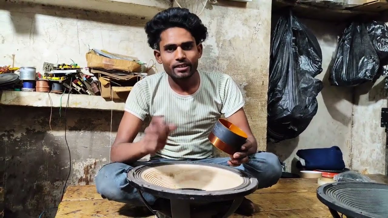 Speaker 🔊 Repairing By Anoop bhai || Gautam Bhai vlogs #dj #speaker