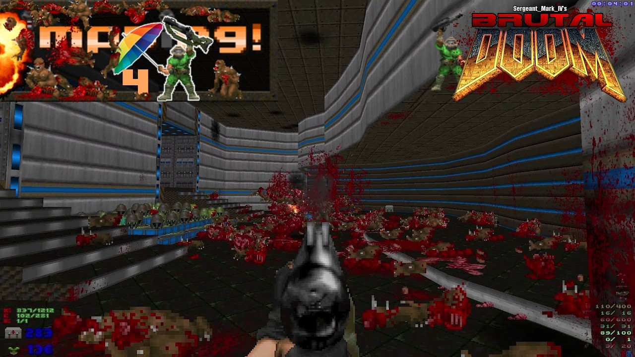 Brutal Doom Realism: Imp rocketing community project map04