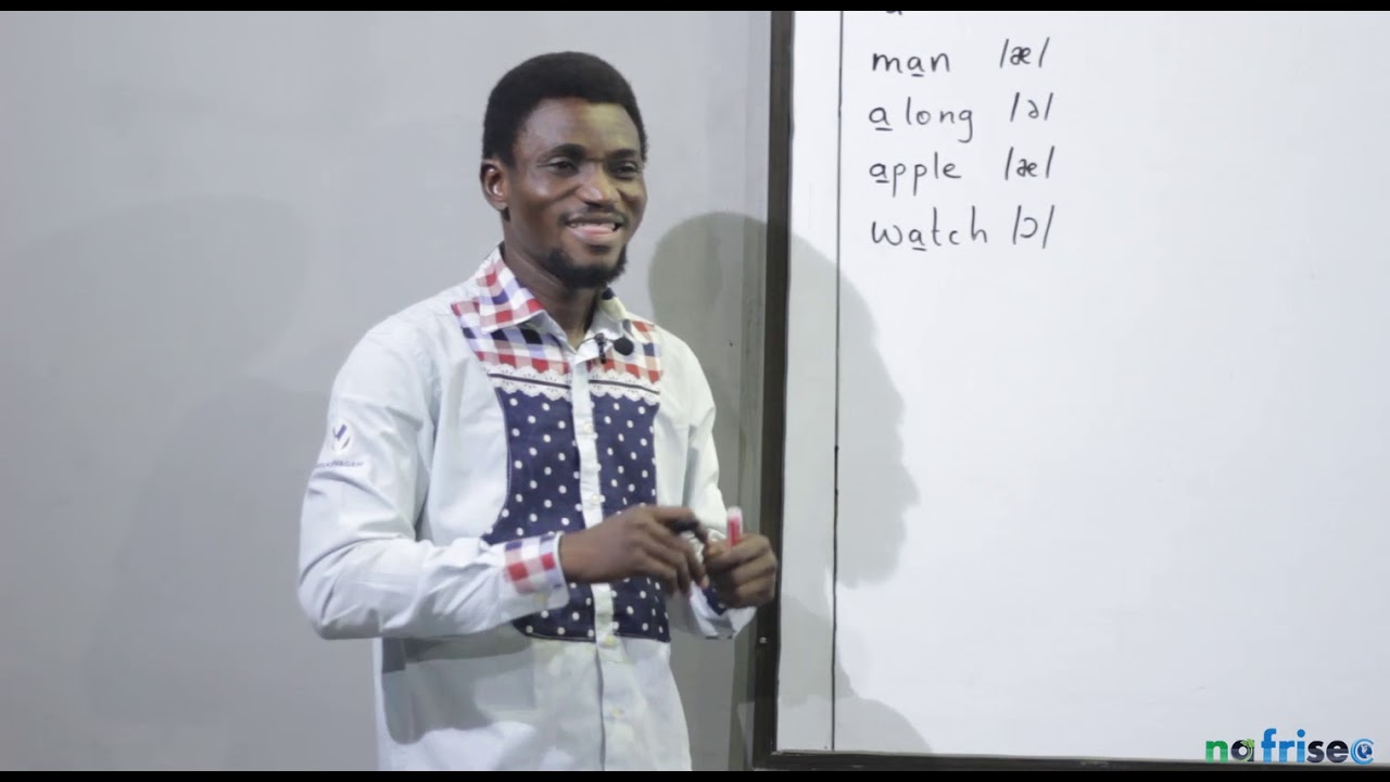 English Language: VOWEL AND CONSONANT SOUNDS (Part 1) for Senior secondary students.