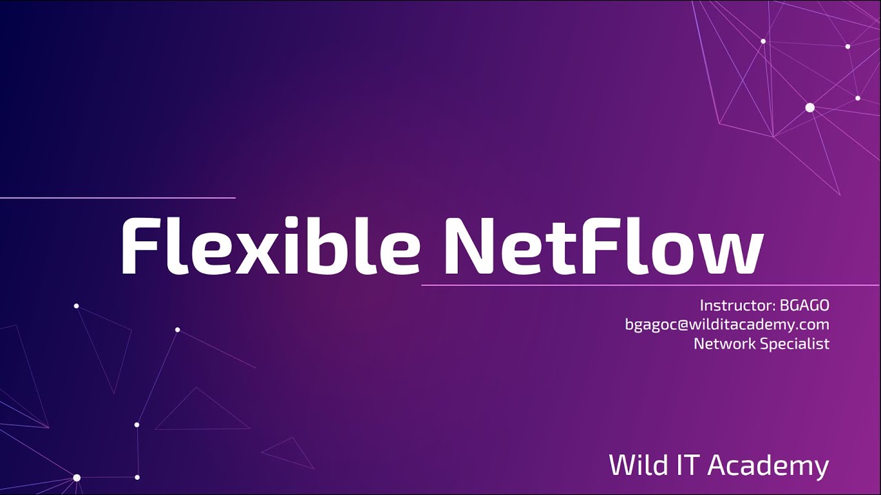 Flexible NetFlow | CCNP ENCOR 350-401 | Wild IT Academy