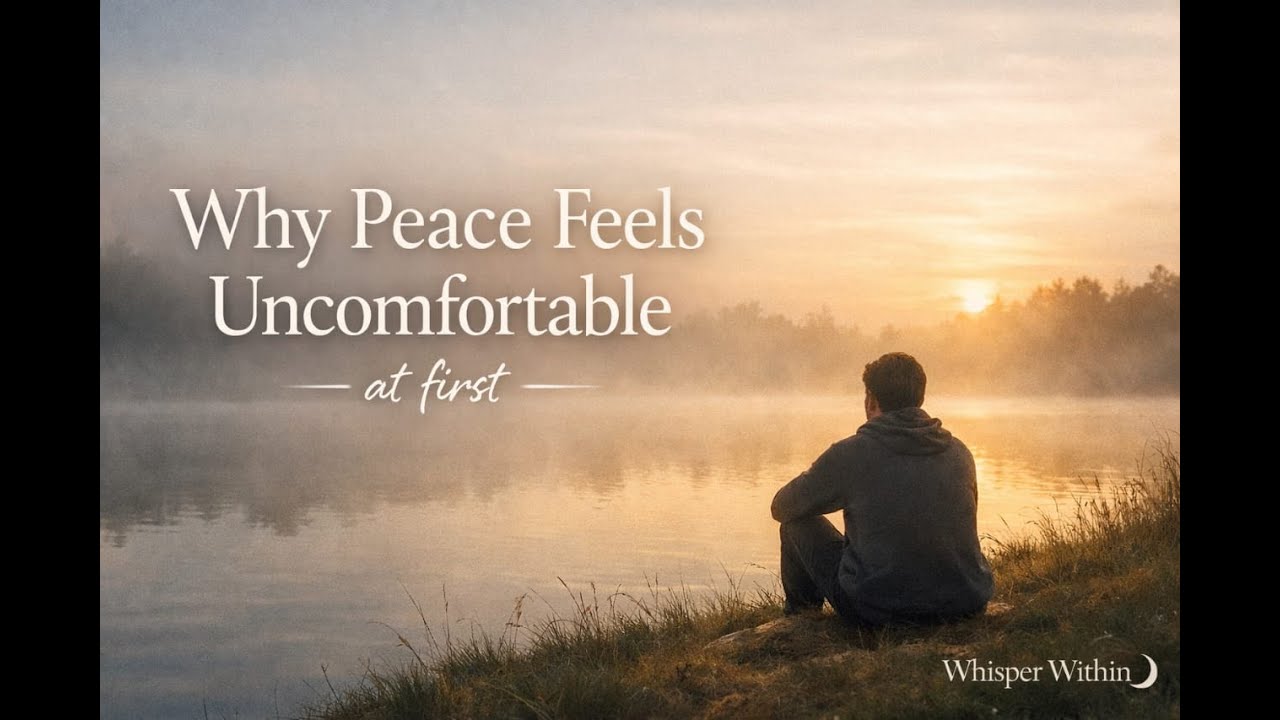 Why Peace Feels Uncomfortable at First.
