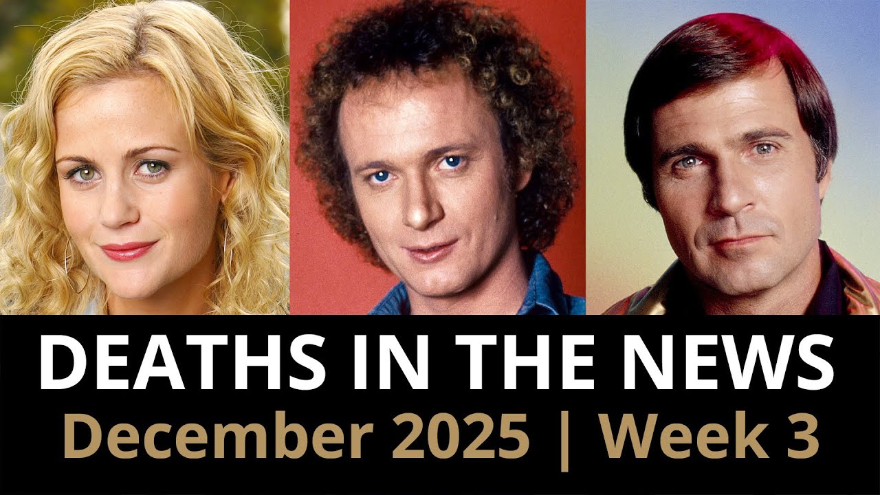 Who Died This Week | December 2025 #3 Celebrity Deaths & More