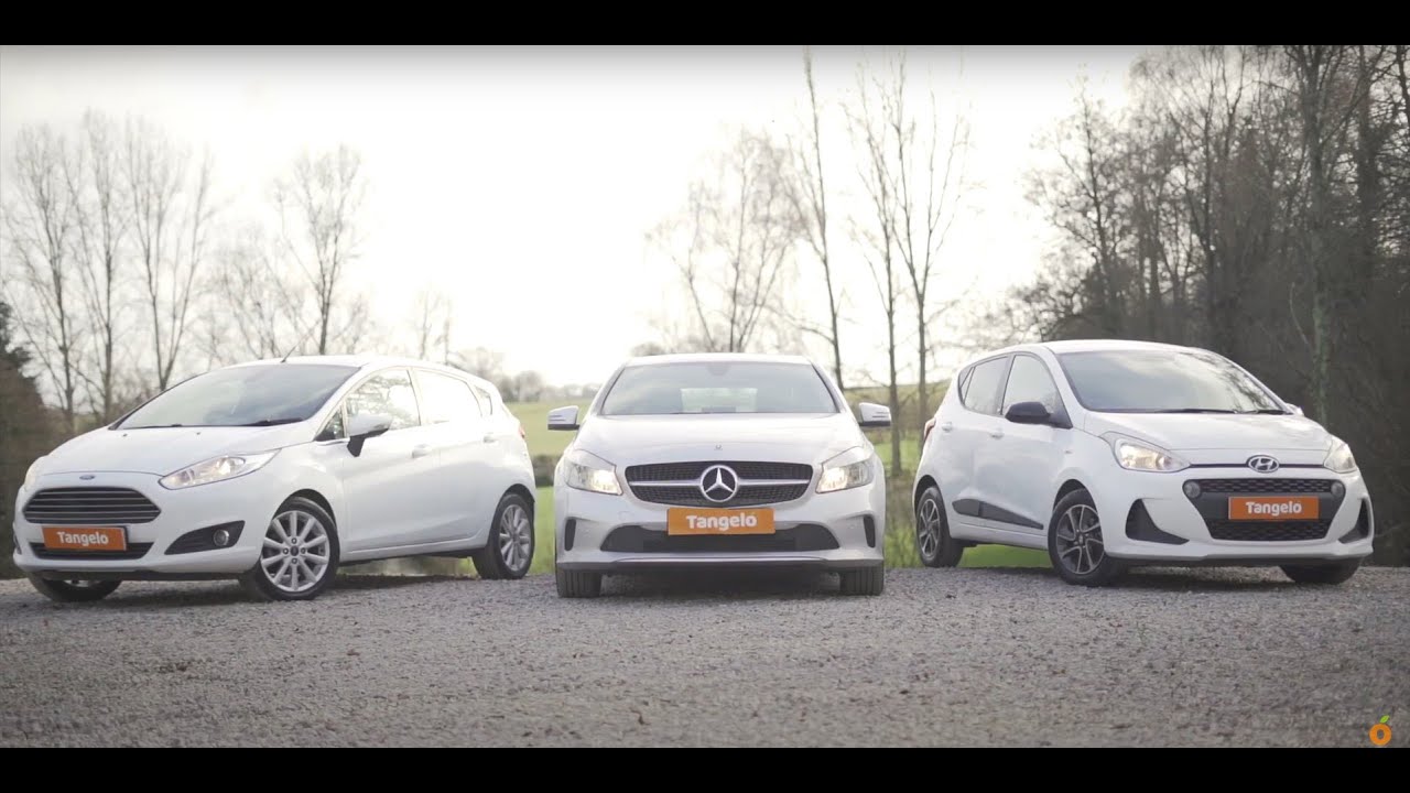Tangelo - Top Cars For New Drivers - Ford Fiesta vs Hyundai i10 vs Mercedes-Benz A-Class