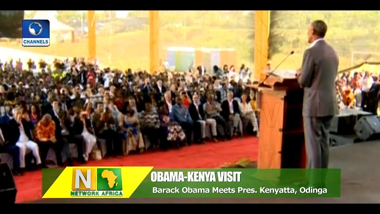 Obama Visits Kenya After 12 Years, Promotes Local Charity |Network Africa|