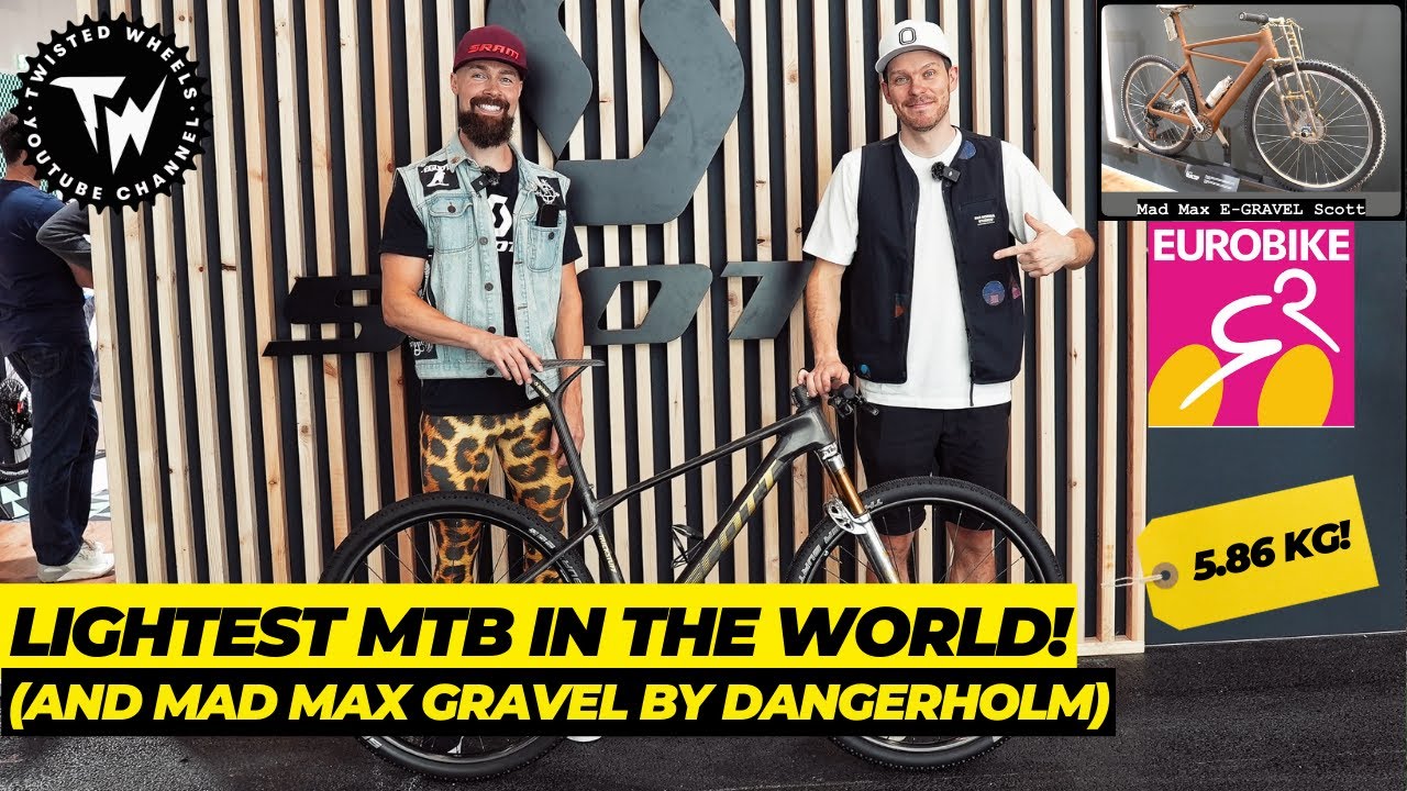 САМЫЙ ЛЕГКИЙ ГОРНЫЙ ВЕЛОСИПЕД Dangerholm В МИРЕ! Eurobike 2024.