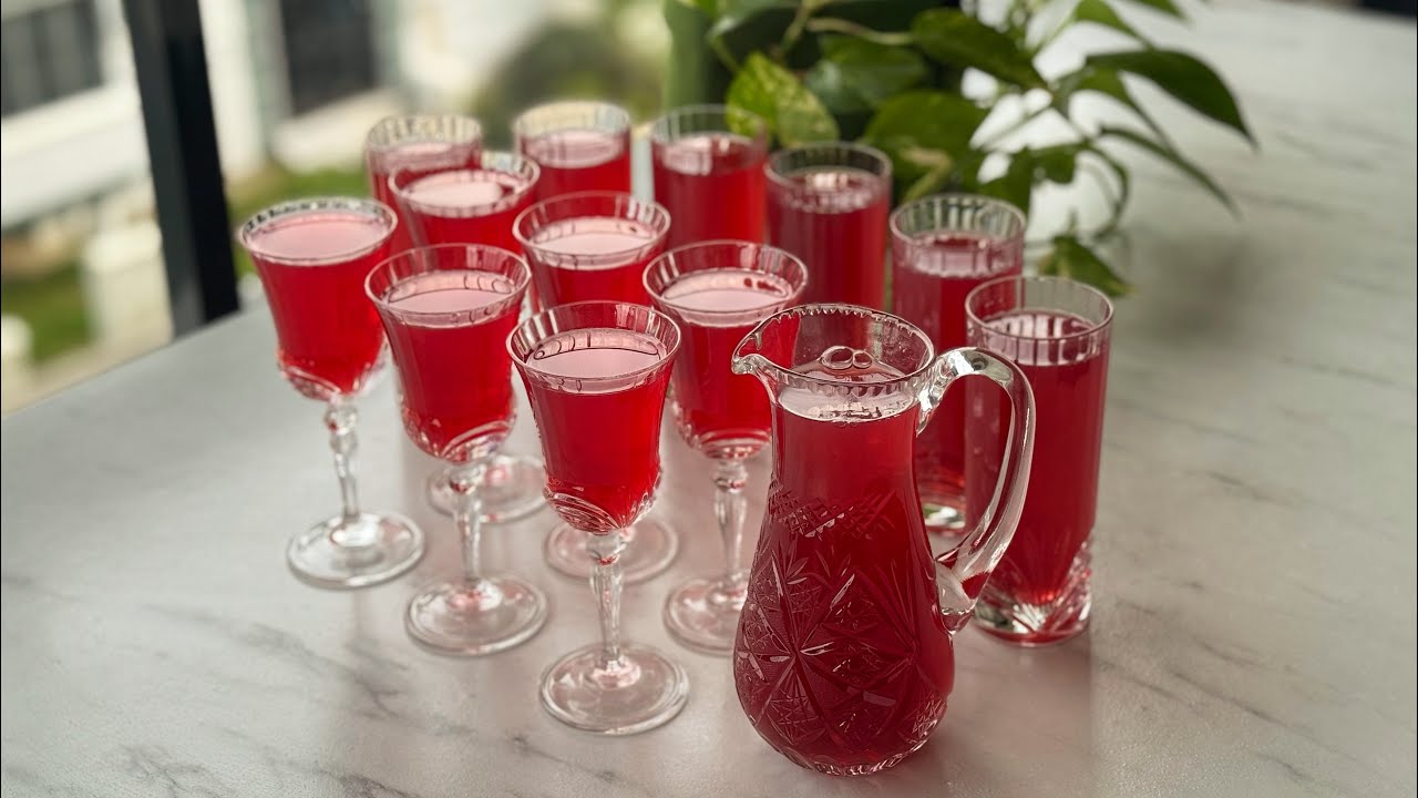 RAMAZAN ŞERBETİ BUDUR❗ İÇMELERE DOYAMAYACAKSINIZ 😋 RENGİNE VE LEZZETİNE BAYILACAKSINIZ / İÇECEK