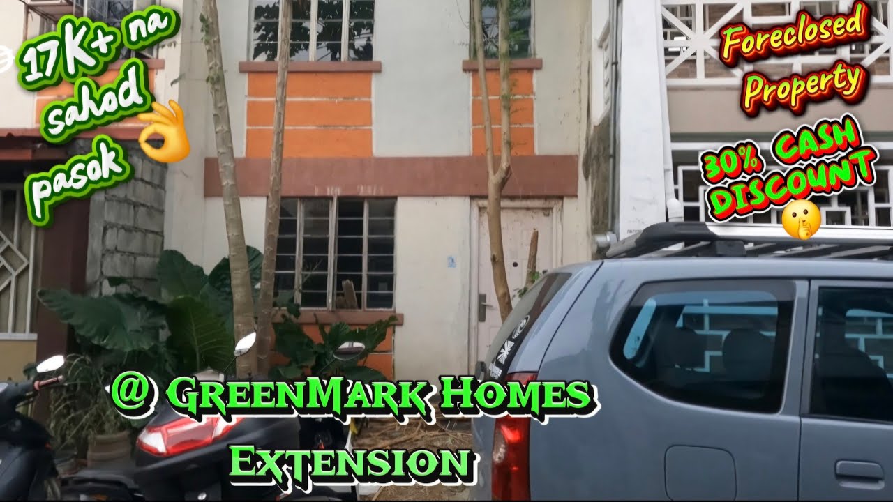 Up to 30% OFF - Murang Townhouse NEGOTIATED SALE @ GREENMARK HOMES EXTENSION | Pag-IBIG Foreclosed