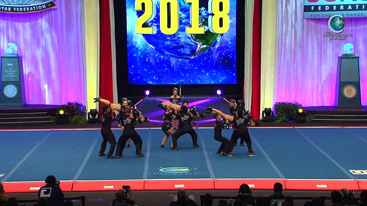 Celebrity Cheer - Tour [2018 International Open Large Coed Level 5 Trials]