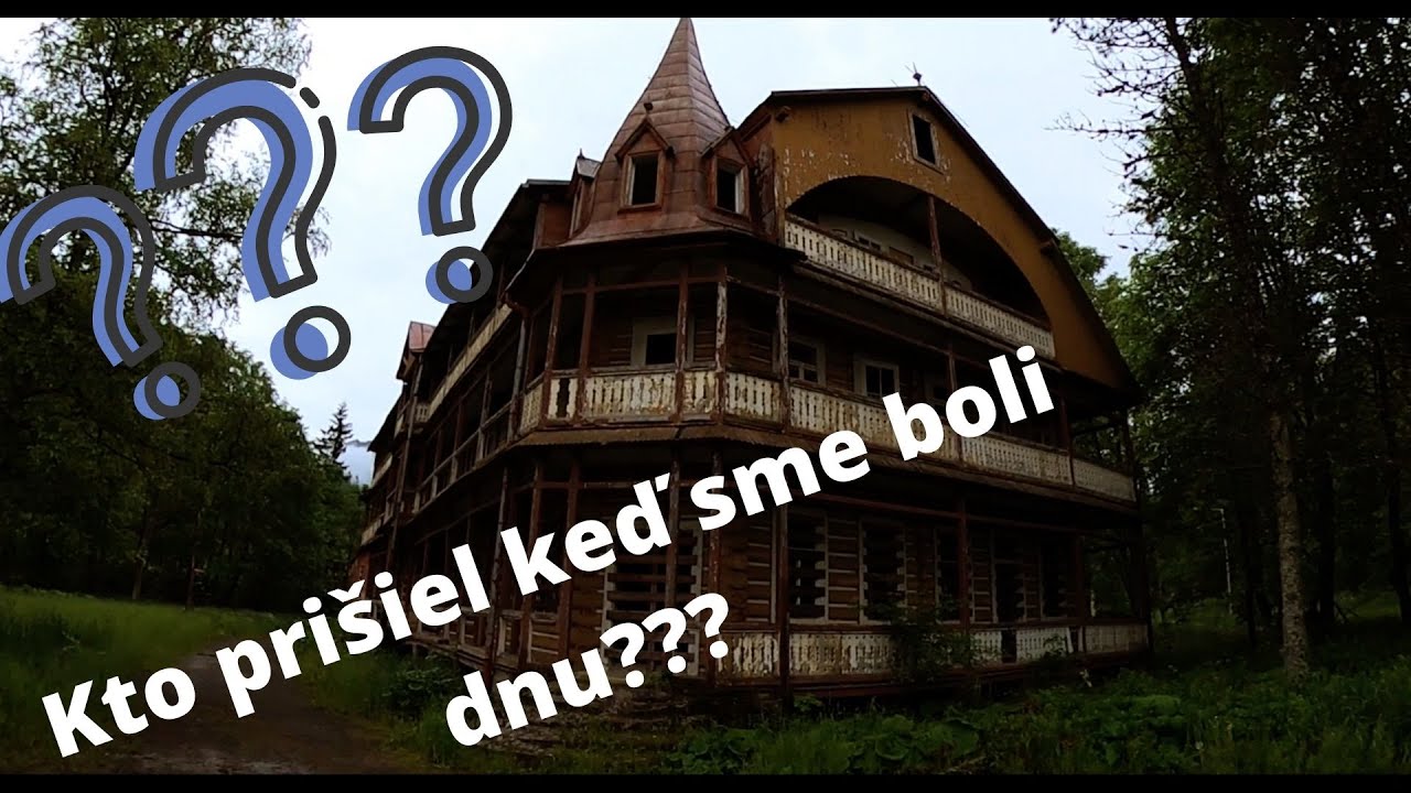 Ždiar - opustený penzión Tatra - David Urbex 2020