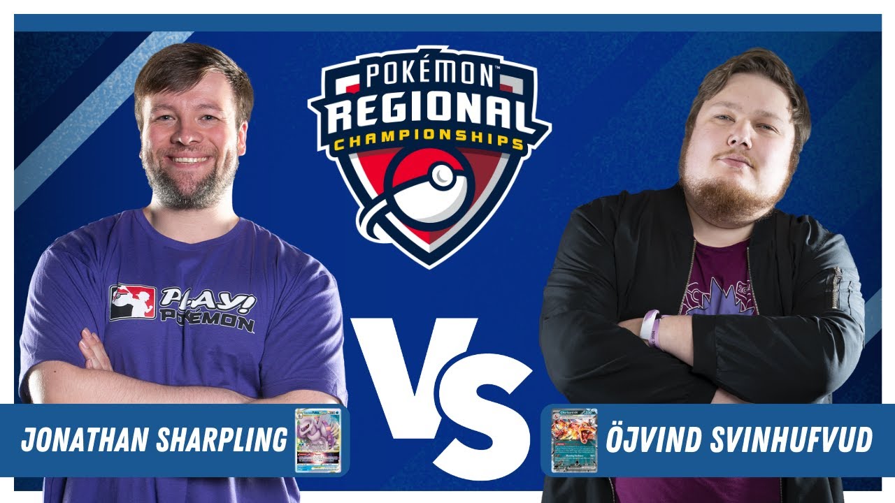 Jonathan Sharpling Vs Öjvind Svinhufvud - Pokémon TCG Masters Finals | Birmingham Regionals 2025