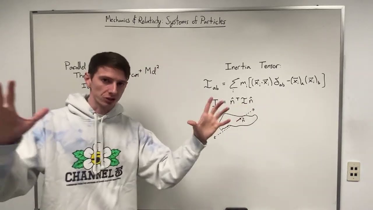 Mechanics and Relativity: Lecture 23/33 - Motion of Rigid Bodies