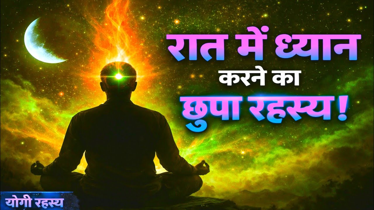 रात में ध्यान करने से क्या जाग जाती है छुपी शक्ति? | Night Meditation Power Revealed