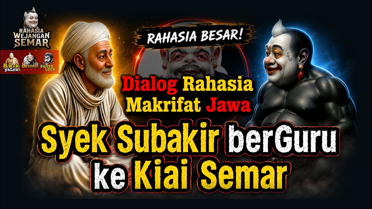ILMU di ATAS MAKRIFAT di JAWA ? ‼️ Dialog Syekh Subakir dan Kiai SEMAR ‼️ Rahasia Spiritual Jawa