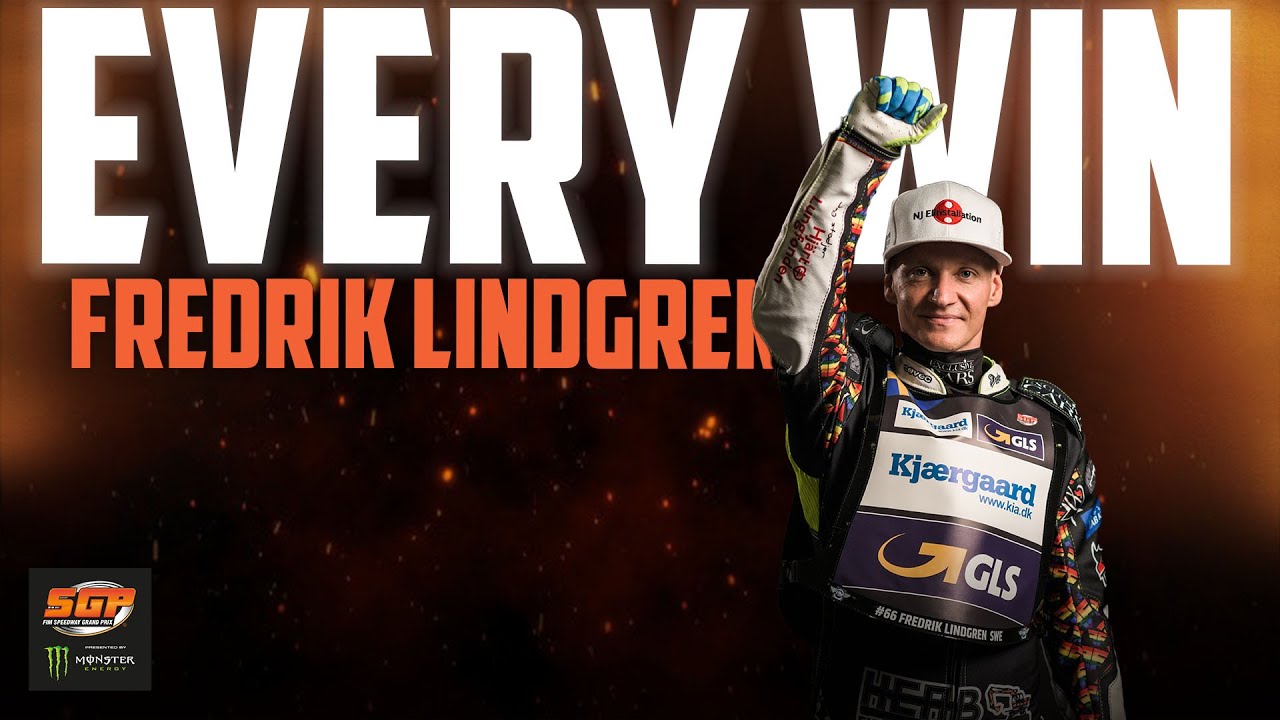 Every Fredrik Lindgren Win! | FIM Speedway Grand Prix
