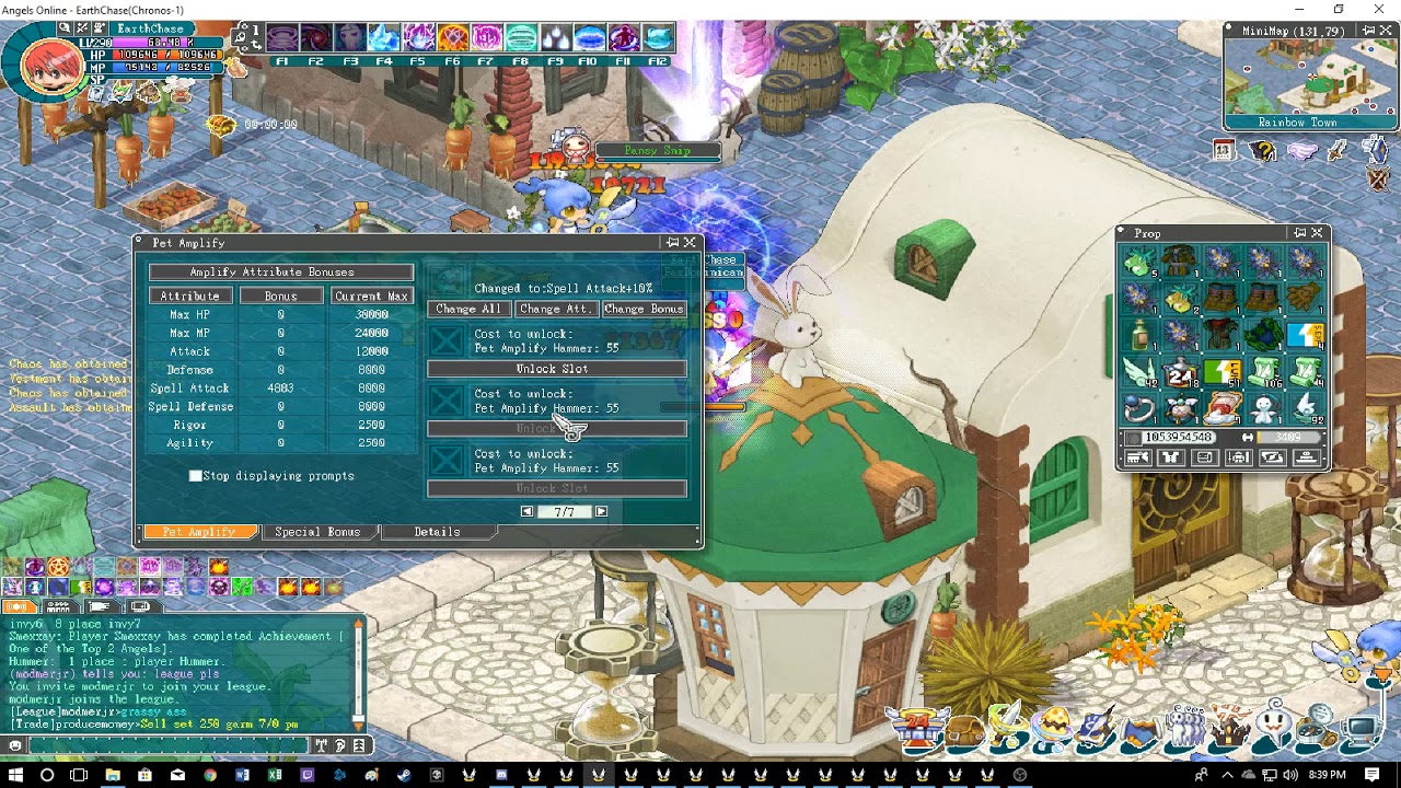 Pet System Angels Online