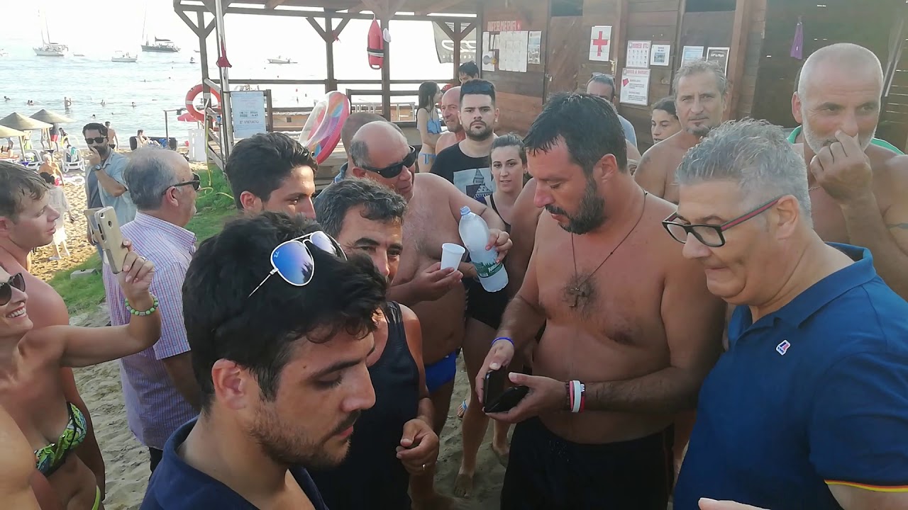 Matteo Salvini a Le Castella - Video 4