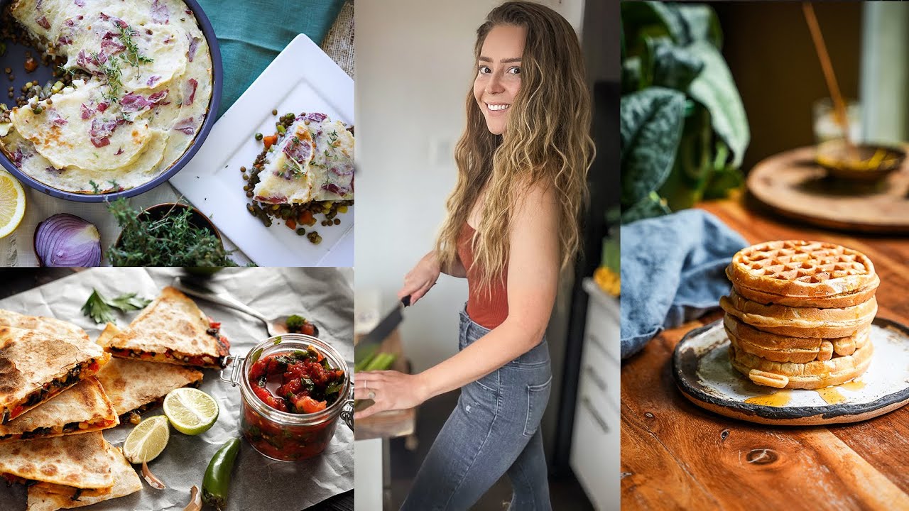 Healthy Freezer Friendly Vegan Meals | Lazy Girl Prep Edition
