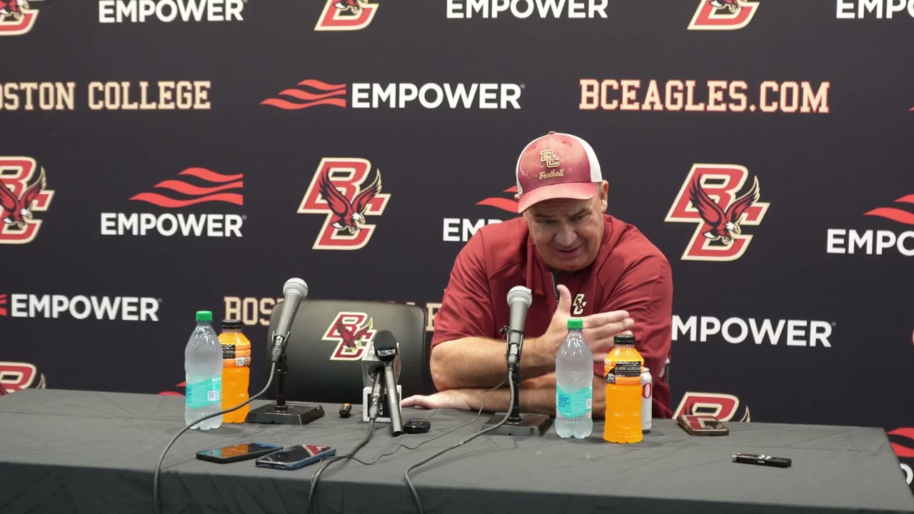 Football: Bill O'Brien Postgame News Conference (Aug. 30, 2025)