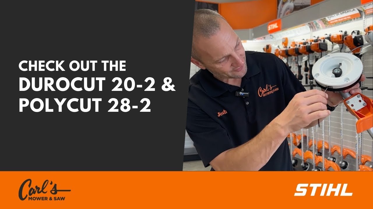 Unleash the Power of the STIHL FS 94 R with the DuroCut 20-2 and PolyCut 28-2