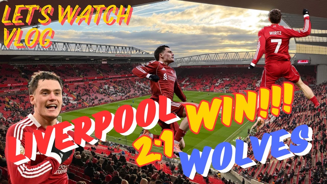 入場睇波- #利物浦 vs 狼隊 2:1|小利迷育成計劃| Liverpool vs Wolves 2:1 #anfield #現場直擊 #晏菲路|睇波 Vlog