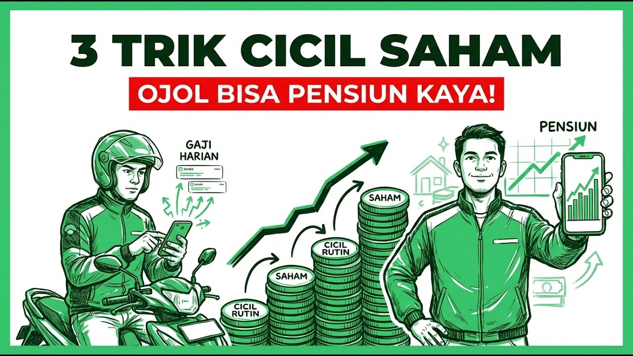 3 TEKNIK MULAI CICIL SAHAM YANG COCOK UNTUK MASA DEPAN DARI HARIAN OJOL