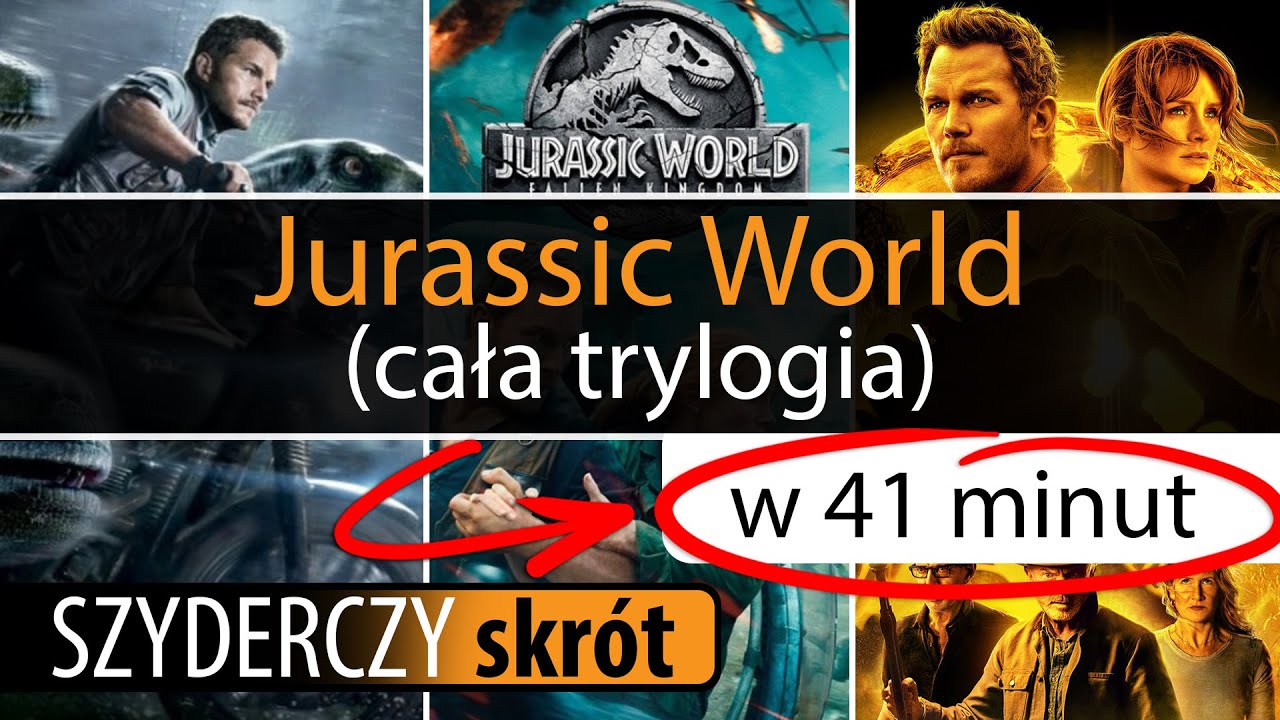 JURASSIC WORLD w 41 minut | Szyderczy Skrót
